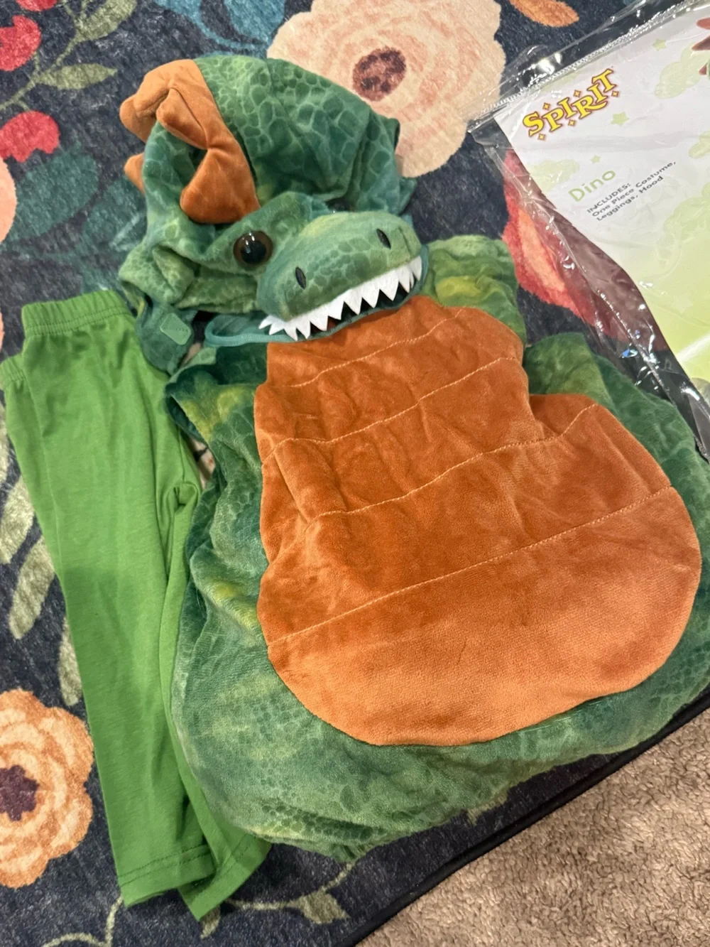 Dino Costume 12-18 months